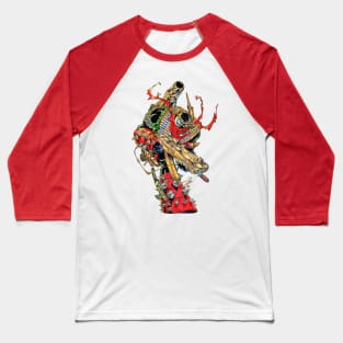 Demon Soldier Baseball T-Shirt